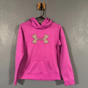 Under Armour Youth Girls Hoodie Pink Size YLG